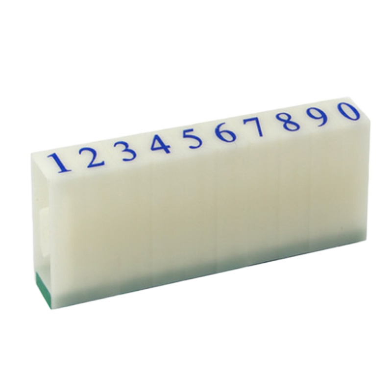 亚信 活字印数字组合号码印S-3 号码印字母数字组合印章 046