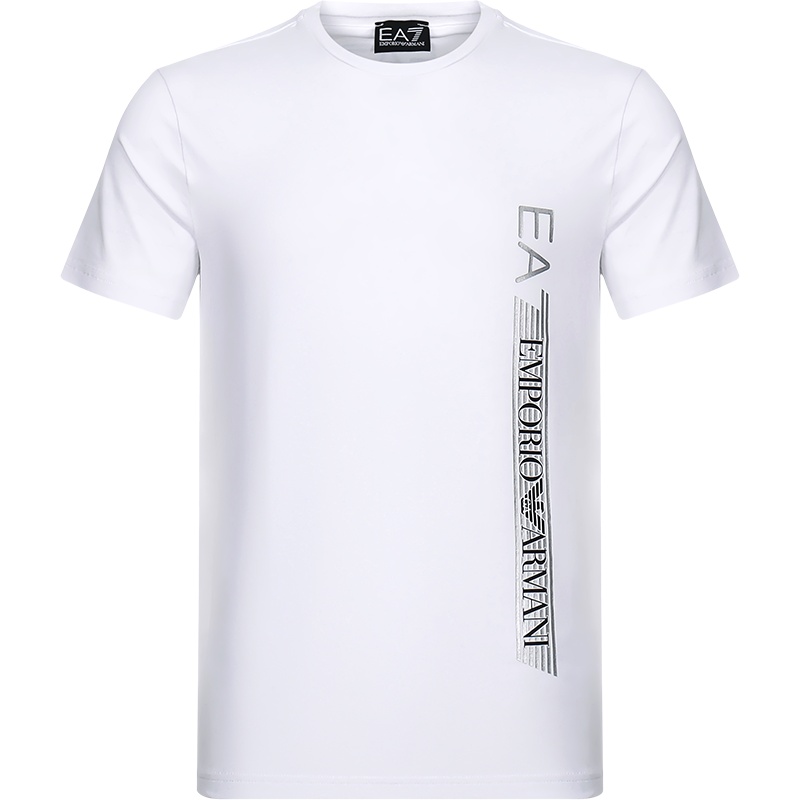 EMPORIO ARMANI EA7 阿玛尼 男士 棉质圆领短袖T恤 3HPT08 PJ03Z