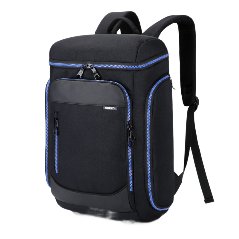 圣兰戈(SOCKO)电脑包15.6寸笔记本双肩背包男适用联想r7000戴尔G3华硕惠普宏碁旅行包学生书包防水防震登山包