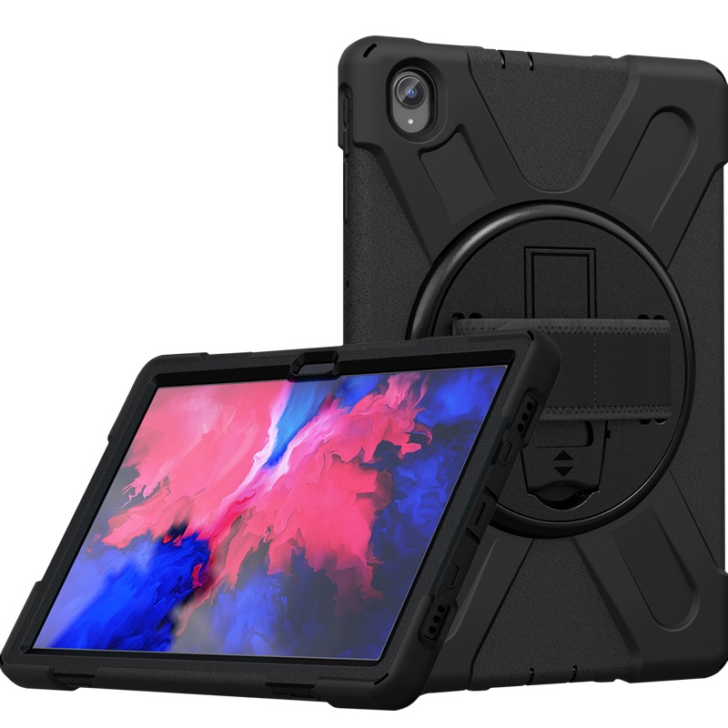 久宇 联想小新Pad11保护套TB-J606F平板电脑壳11英寸硅胶套2020款全包防摔横竖支撑外套硅胶软壳手持PC硬壳