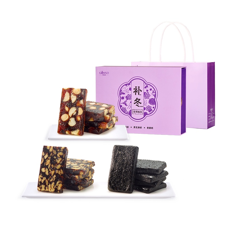 元祖340型糕点（坚果酥3+蛋黄酥3+三明治2+桃酥1）