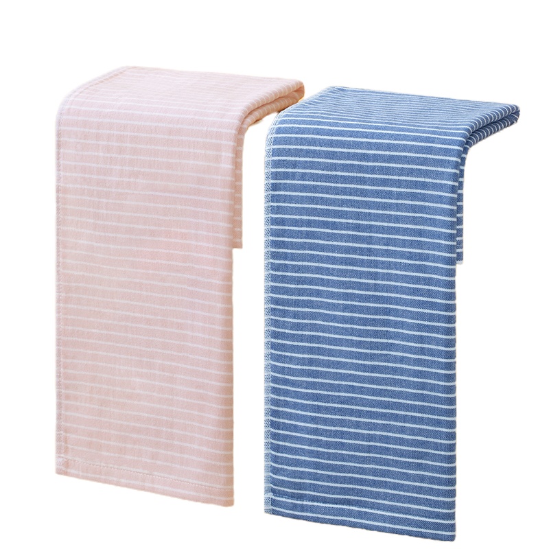 HOYO纯棉吸水柔软洗脸面巾素颜毛巾橡木礼盒单条装7291