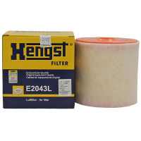 汉格斯特(hengst)空气滤E2043L适配19款奥迪A6L 2.0T 45TFSI L4