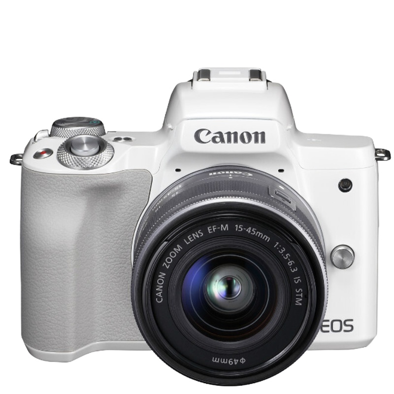 佳能(Canon) EOS M50 微单数码相机/单电照相机 15-45 IS STM单镜头套装 单套装