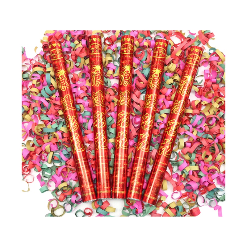 TURMN 手持礼花筒 60cm(彩纸+亮片)50支/箱