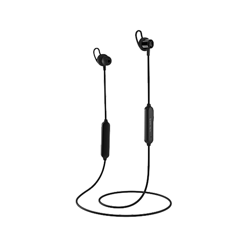 Edifier/漫步者 W200BT 经典版 磁吸入耳式 无线运动蓝牙线控耳机 手机耳机 音乐耳机 带麦可通话 玄青黑