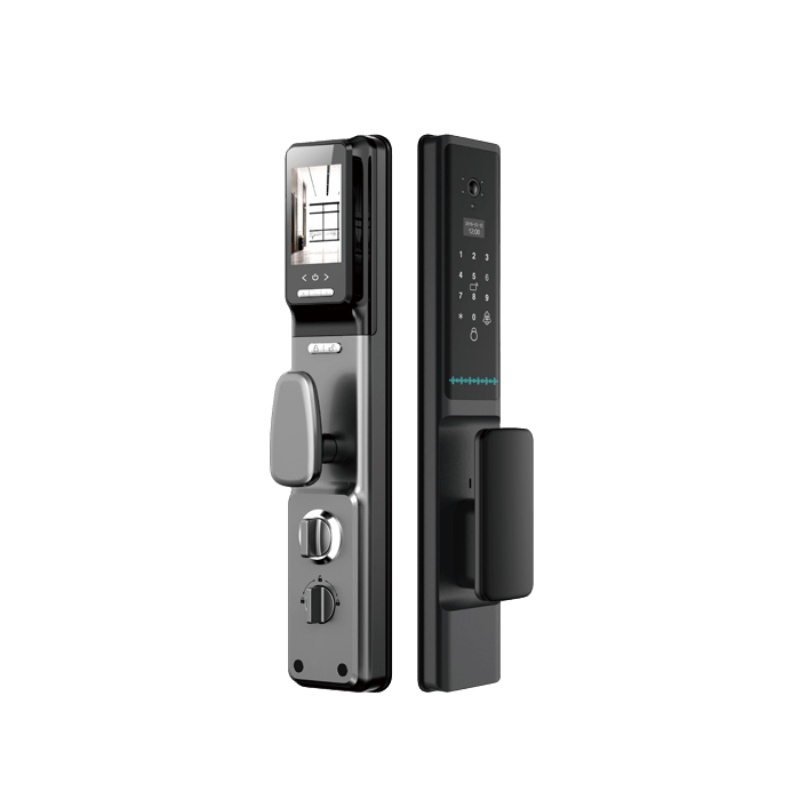 科米智家K23智能猫眼款远程开锁自动关锁快开快锁功能四合一开锁方式智能锁密码锁防盗门锁五年超长质保只换不修