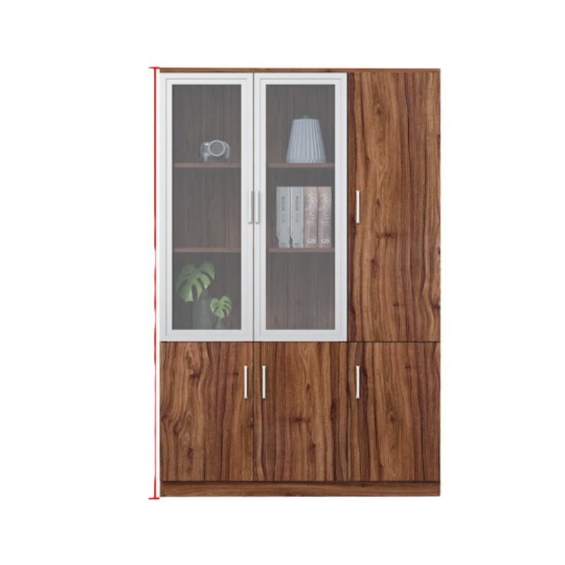 韶优 木质档案储物书柜5门 JBSG-1