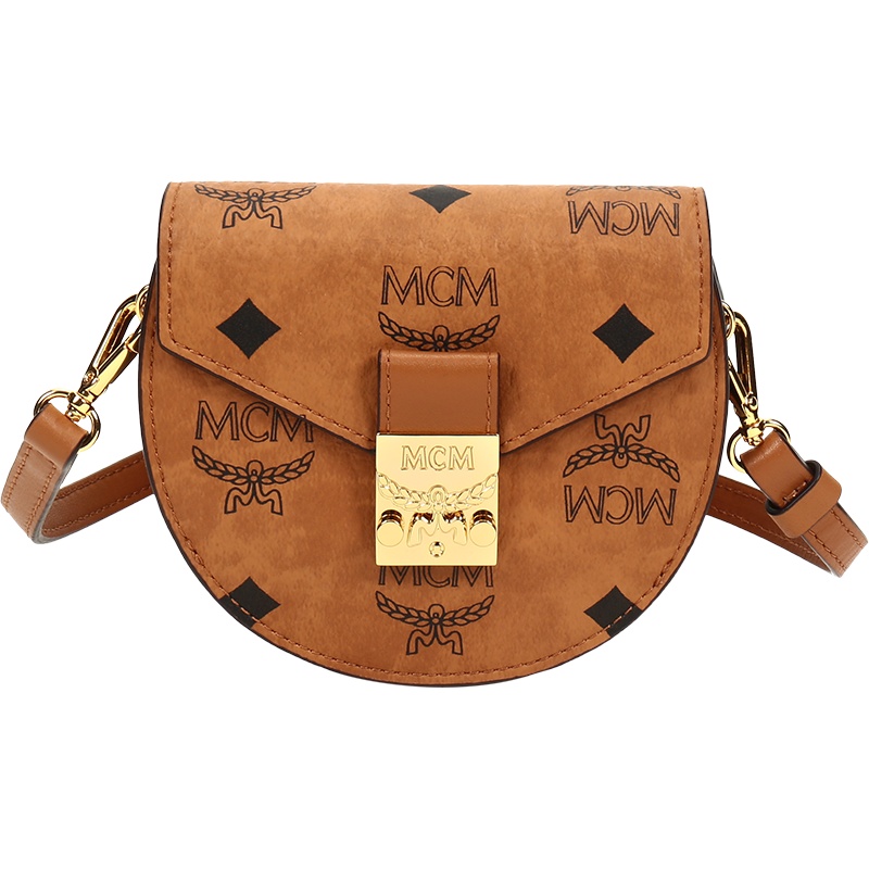 MCM 女士 涂层帆布单肩斜挎包零钱包 MYSAAPA03