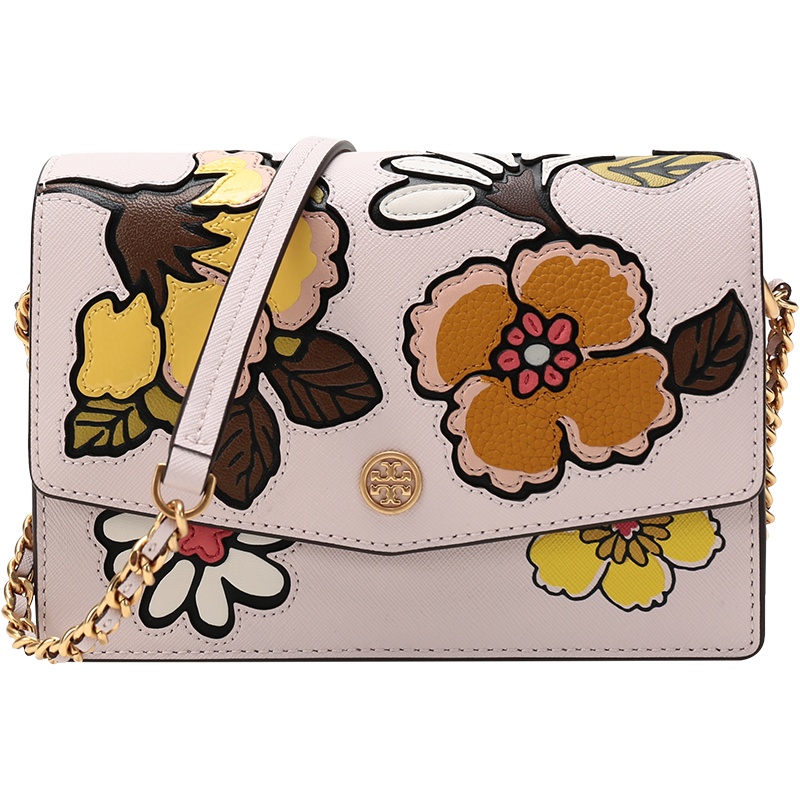 TORY BURCH 托里·伯奇 奢侈品 TB 女包 ROBINSON系列皮革单肩斜挎包 77088