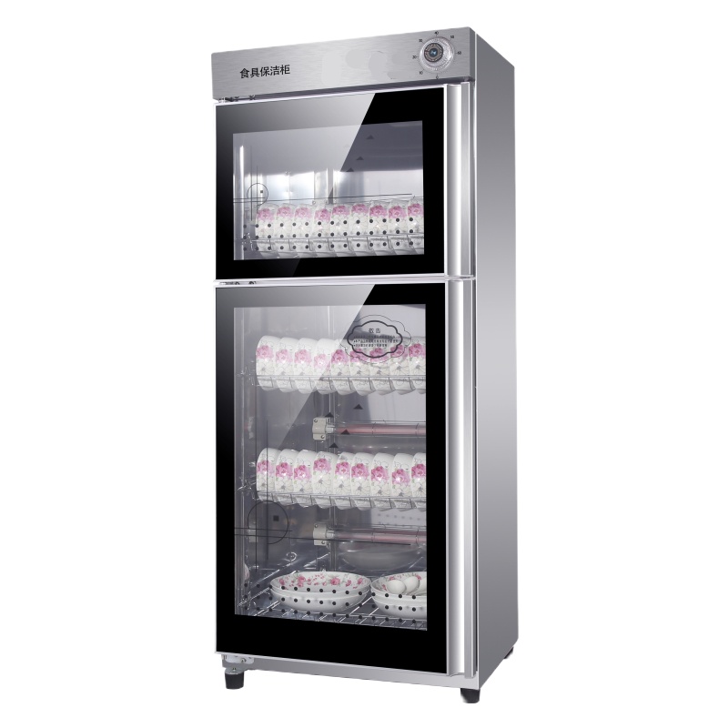 阿斯卡利(ASCARI)消毒柜家用立式不锈钢消毒碗柜酒店餐厅厨房商用大型消毒柜 280升双门单控款不锈钢箱体定制商品