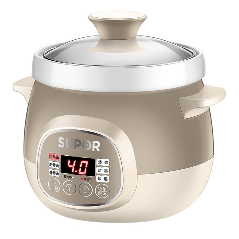 苏泊尔(SUPOR)电炖锅BB煲 电炖盅 煲汤锅炖汤锅 煮粥锅 燕窝炖盅 DG15YC818
