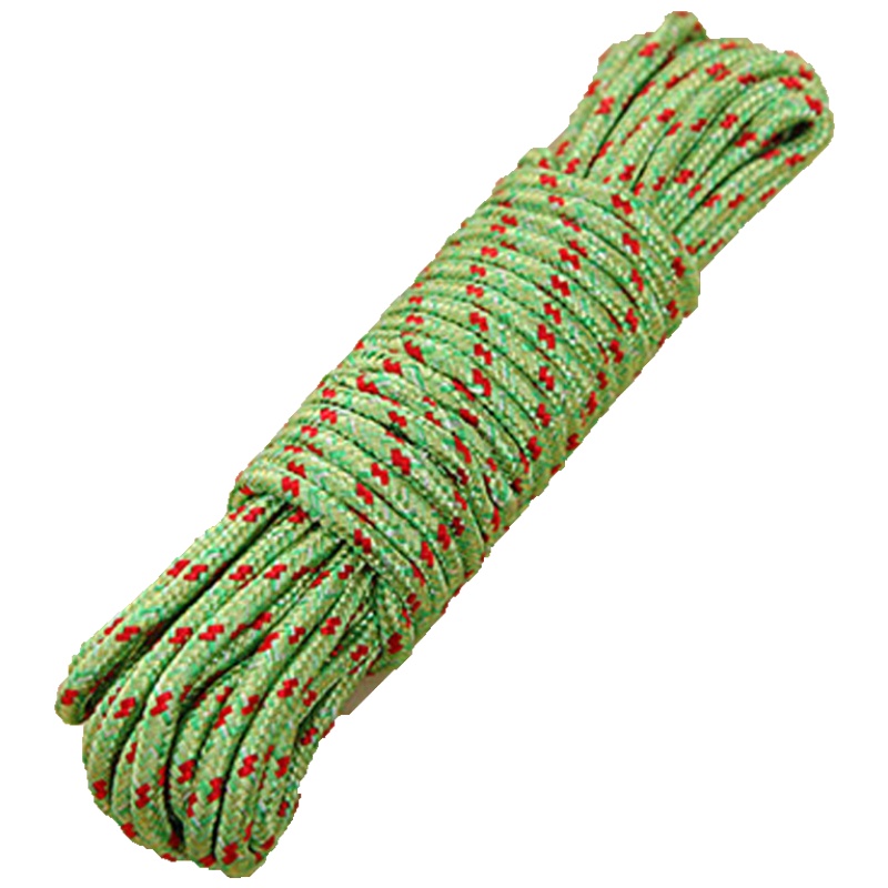 家柏饰(CORATED)晾衣绳晒衣绳户外便携衣服挂晒被绳10米加粗尼龙防滑凉衣物绳子