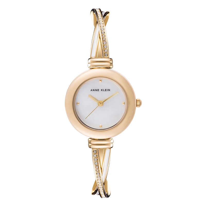 安妮克莱因（ANNE KLEIN）摩登复古系列简约复古时尚石英女士手表AK/3124MPGB