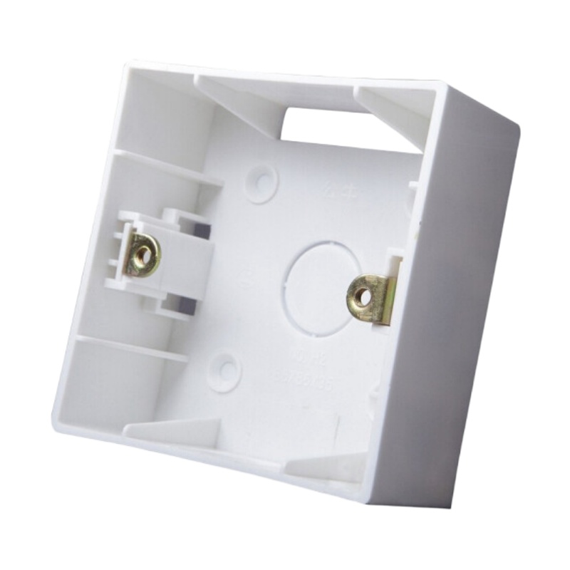 公牛（BULL）明装底盒 公牛开关插座面板底盒 开关底盒插座底盒明盒明装底盒H2 5个装 (单位:件)