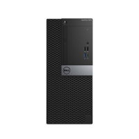 戴尔(DELL)Optiplex7050MT 台式电脑 单主机(i7-7700 8G 1T 2G独显 刻录 W10项目)