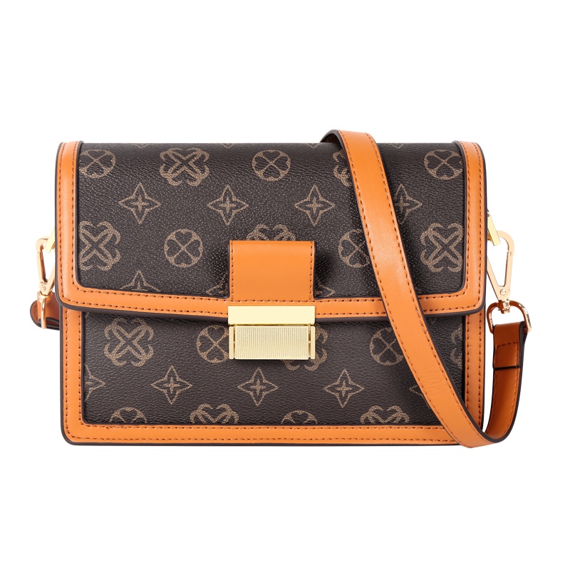 【顺丰配送】时尚百搭2021新款经典印花logo信封链条单肩斜挎女包LB214112-3