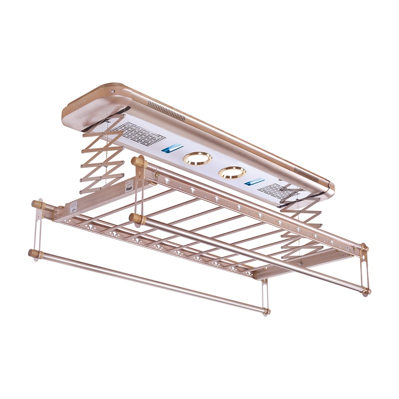 [旗舰店|官方店]科朗电动晾衣架阳台升降 全自动晒晒架 智能遥控凉衣杆晾衣杆 双杆四杆式伸缩带横杆烘干风干晾晒杆