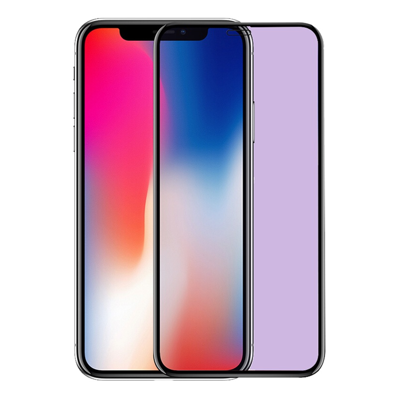 送手机壳]溪特 2019新苹果iphone11手机膜抗蓝光全覆盖钢化玻璃膜(6.1英寸)原装钢化膜防爆抗刮花高清保护贴膜