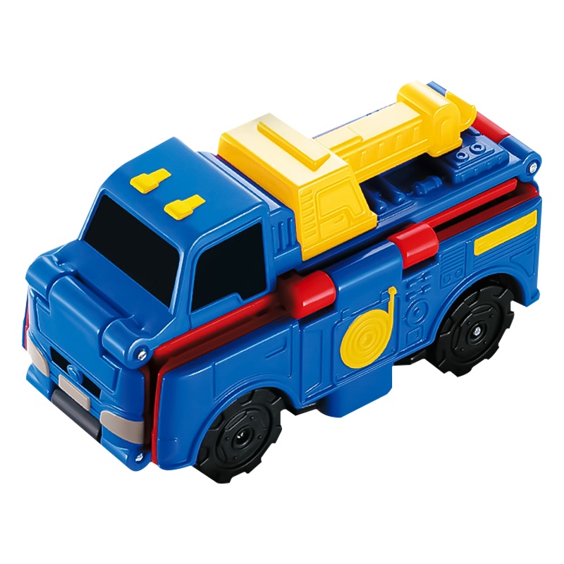 澳贝酷变车队反反车463875变形小汽车儿童口袋玩具车益智创意男孩女孩个性玩具