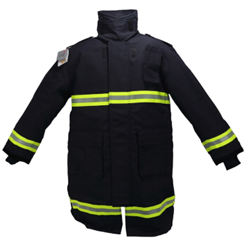 盛卓基 3C认证消防员灭火指挥服17款消阻燃服消防员抢险救援 蓝色