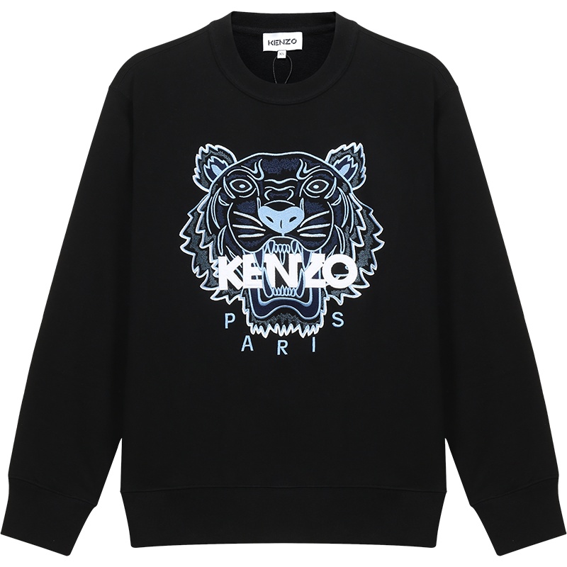 KENZO 高田贤三 女士 棉质圆领长袖卫衣运动衫 FB5 2SW824 4XA