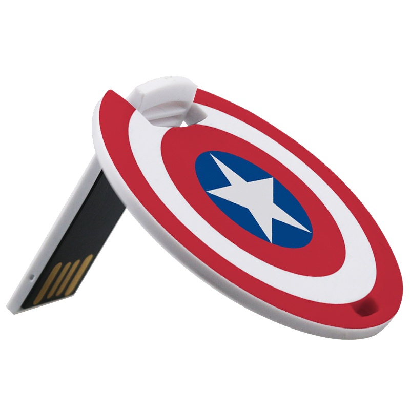 SCP 圆形卡片U盘16GSCP-096 圆形挂链优盘（单位：件）