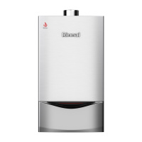 林内(Rinnai) 燃气热水器24KW家用壁挂炉采暖炉地暖锅炉明装暖气片供暖热水洗浴两用天然气24G55-100A