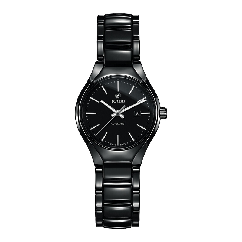雷达(RADO)瑞士手表真系列时尚休闲简约商务自动机械女士手表R27242152