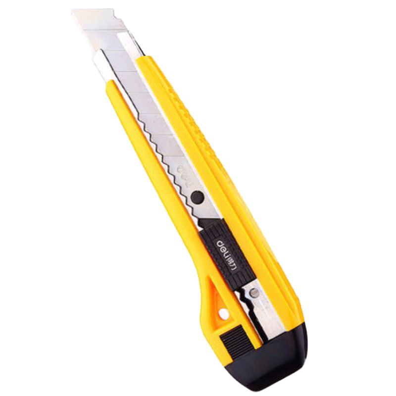 得力2041美工刀 颜色随机