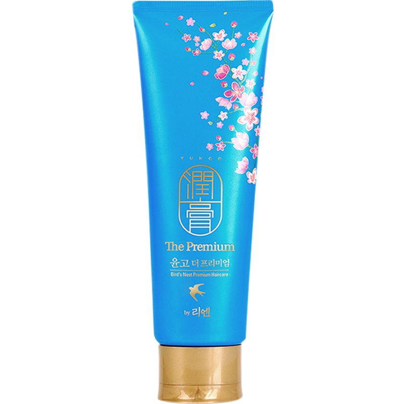 [无硅油]ReEn睿嫣 润膏金丝燕窝洗护合一无硅油洗发水250ml 滋养修复 水凝养护 润泽强韧 (蓝润膏)所有发质成人