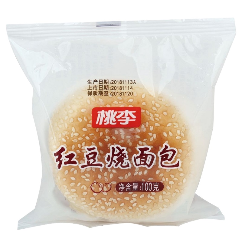 桃李红豆烧面包