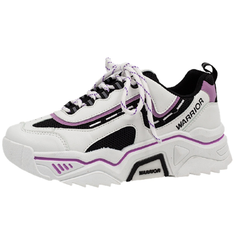 回力(Warrior)复古厚底休闲老爹鞋女款