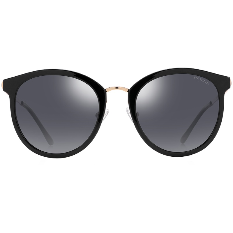 帕森太阳镜女 宋祖儿明星同款复古墨雅风偏光太阳镜 街拍金属墨镜女9913