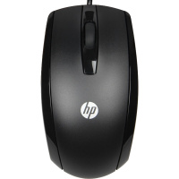 惠普(HP)X500 有线鼠标 办公鼠标黑色