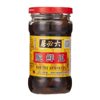 六必居 脆鲜瓜290克/瓶装 榨菜 调味品酱菜类蔬菜类 脆鲜瓜 北京特产 酱菜 咸菜 厨房调味