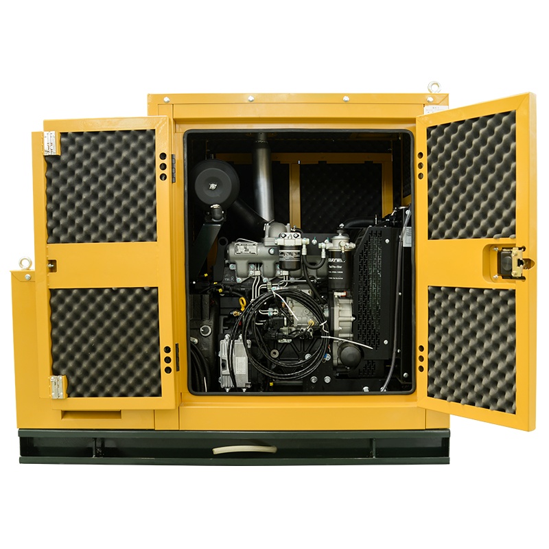 华全12kw静音柴油发电机组 小型12千瓦国三全铜无刷永磁电启动柴油发电机220v380v