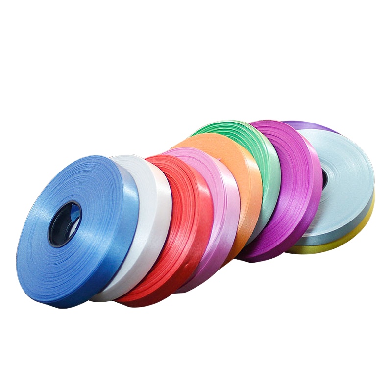 节日气球装饰道具 彩带气球配件丝带 包装织带绑绳节日装扮 浪漫房间布置装饰品5盘彩色丝带1564