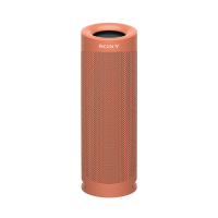 索尼(SONY)SRS-XB23 防水重低音便携无线扬声器 珊瑚红色