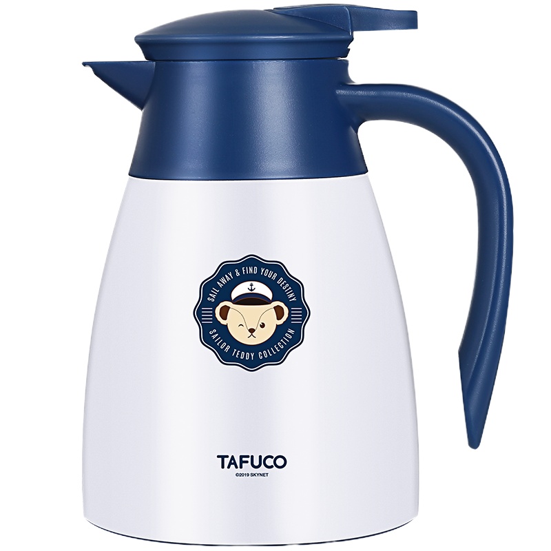 日本泰福高（TAFUCO）新款泰迪珍藏保温水壶不锈钢热水壶家用小型便携水壶保温瓶保暖壶