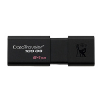 金士顿 YC 64GB U盘 DT100G3 推拉高速优盘USB3.0