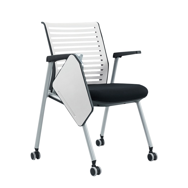 科朔 办公椅培训椅业务洽谈椅折叠椅 带轮滑不带写字板 KS-D388