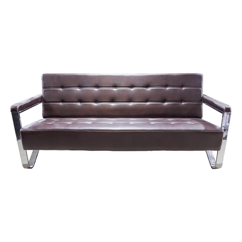 【硕辉】ZC-HN三人位等候沙发 钢架西皮轻便结实美观 1750*550*900mm