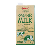 甘蒂牧场 全脂纯牛奶1L*6