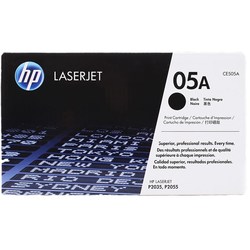 惠普(HP)CE505A 05A 黑硒鼓 适用打印机 P2035 P20