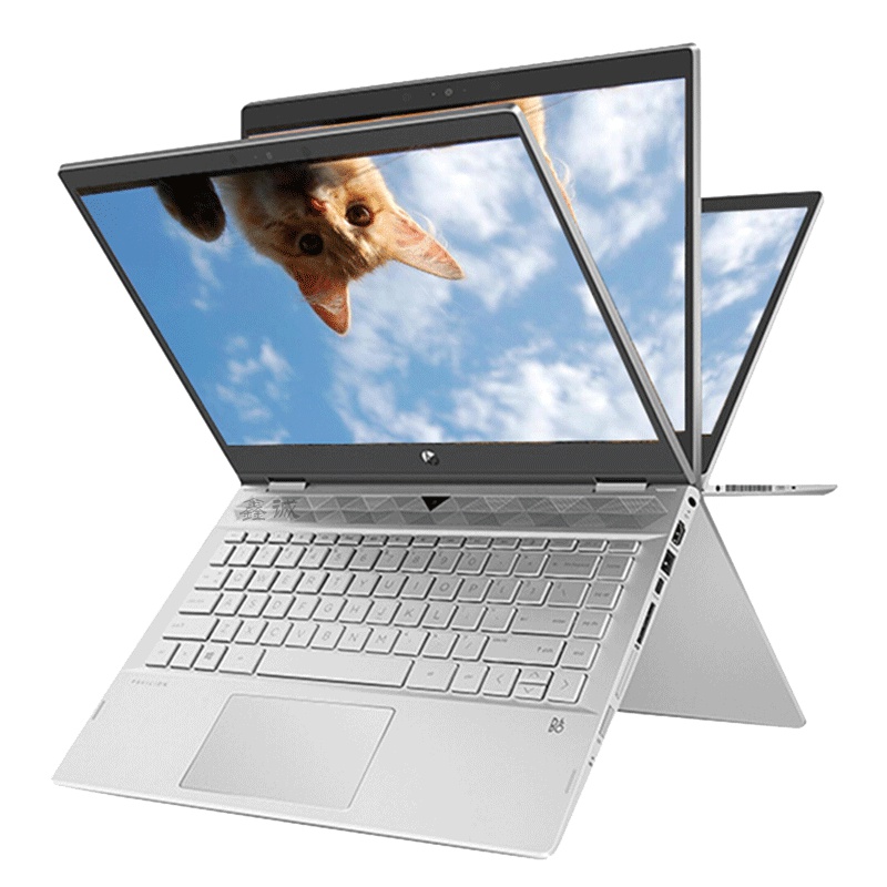 惠普(hp) 星X360 Pavilion 14英寸翻转触控轻薄本笔记本i5-8265U 8G 1TB+128GB 2G独显