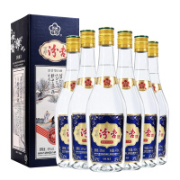 百年汾杏 纯酿 53度 475ml*6瓶整箱装 清香型白酒