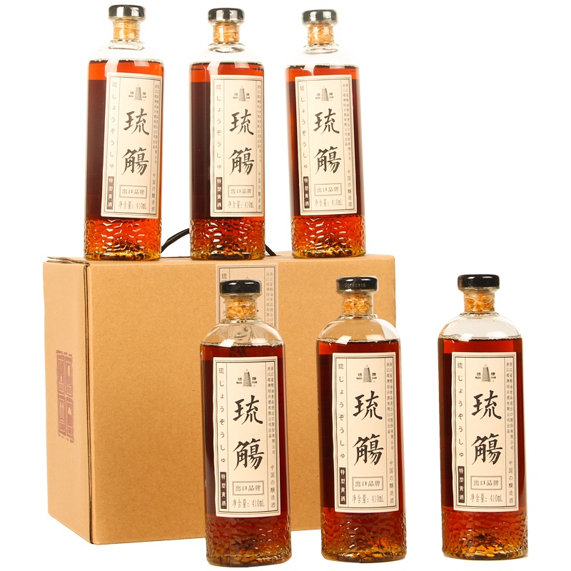 塔牌清涟琉觞出口特型黄酒 12度 410ml*6瓶 手工酿造黄酒