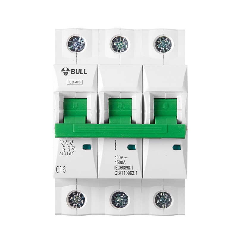 公牛空开空气开关家用63a小型4p断路器32a三相电100a电闸40a小型真空短路过载保护器家用电闸断路器磁吹断路器