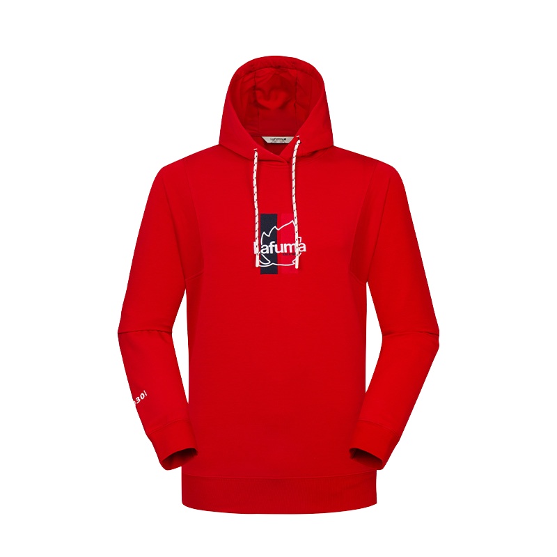 乐飞叶（LAFUMA）运动户外经典连帽卫衣男女休闲运动外套LM/LFTS0AL96